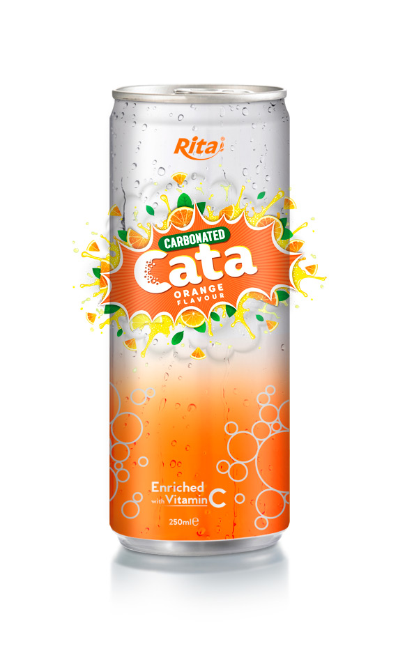 250ml Carbonated Orange Flavor Drink